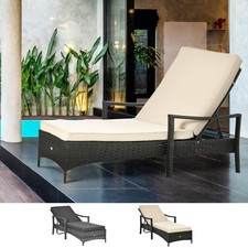 Outsunny Patio Dual Rattan