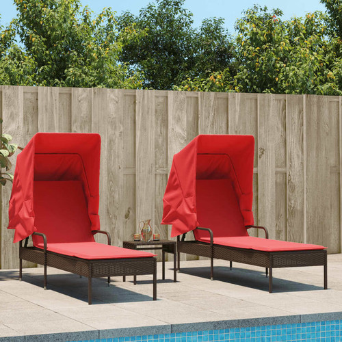 Sun loungers pcs with - sun,