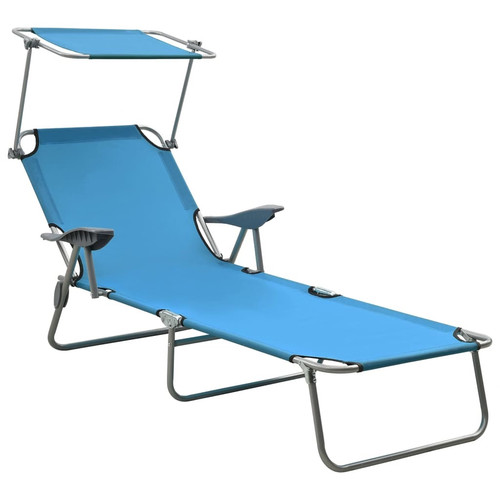 Sun lounger with - sun,