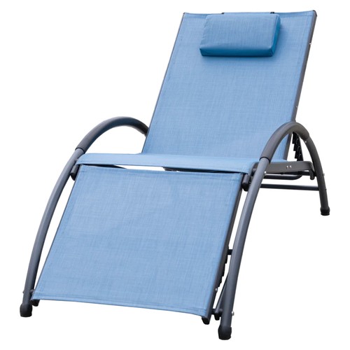 Vivere aluminum reclining - aluminum,
