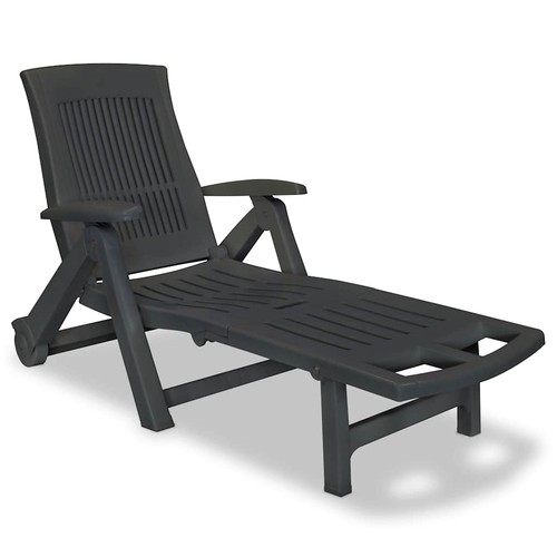 Sun lounger with footrest - sun,