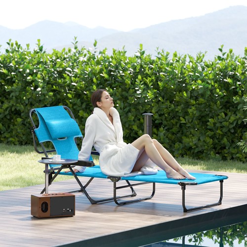 Folding sun lounger position - lounger, 4-position