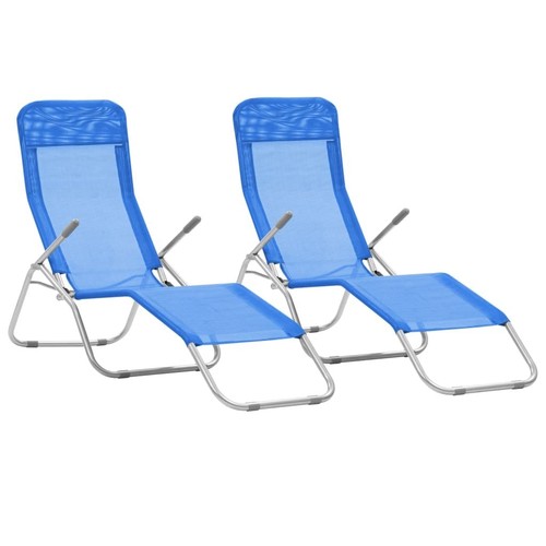 Folding sun loungers - loungers, pcs