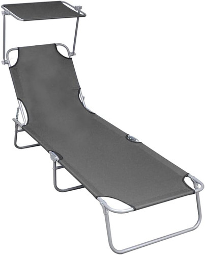 Outdoor folding sun lounger - folding,