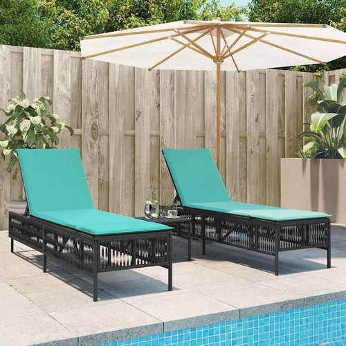 Sun loungers with - with, 2