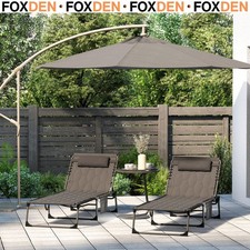 Set of 2 Piece Aluminium Sun