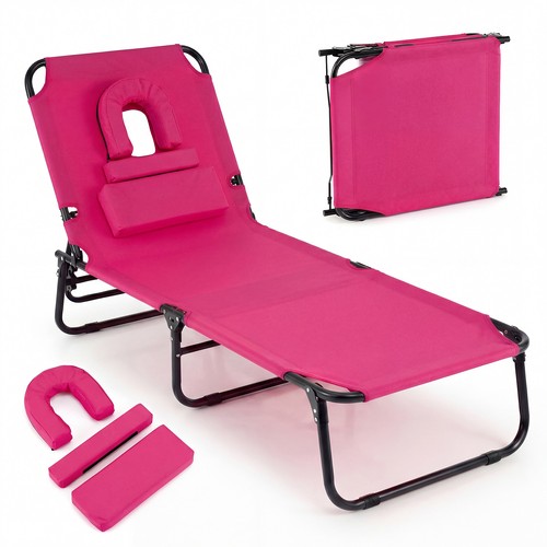 Folding beach sun lounger - folding,