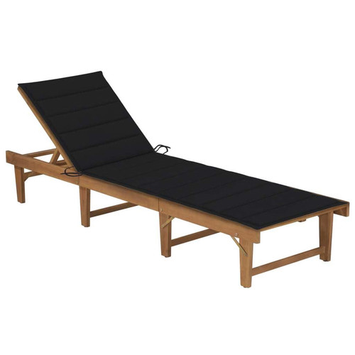 Folding sun lounger with - folding,