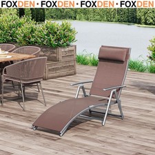 Sun Lounger Steel Frame