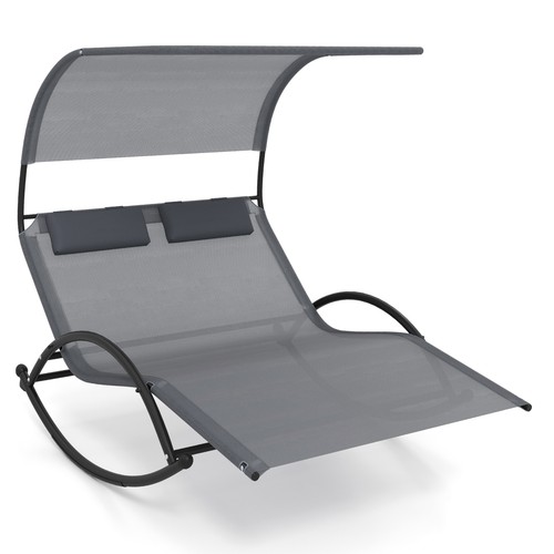 Outdoor dual rocker sunbed - outdoor,