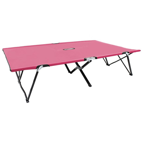 Two person folding sun lounger - two,
