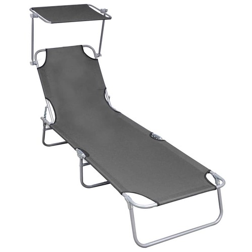 Folding sun lounger - sun, with