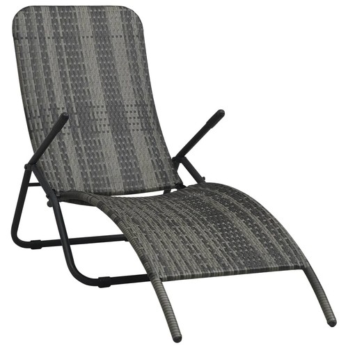 Folding sun lounger poly - folding,