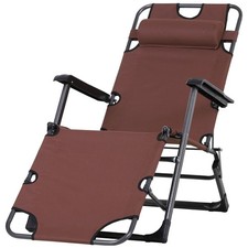 Sturdy Folding Sun Lounger